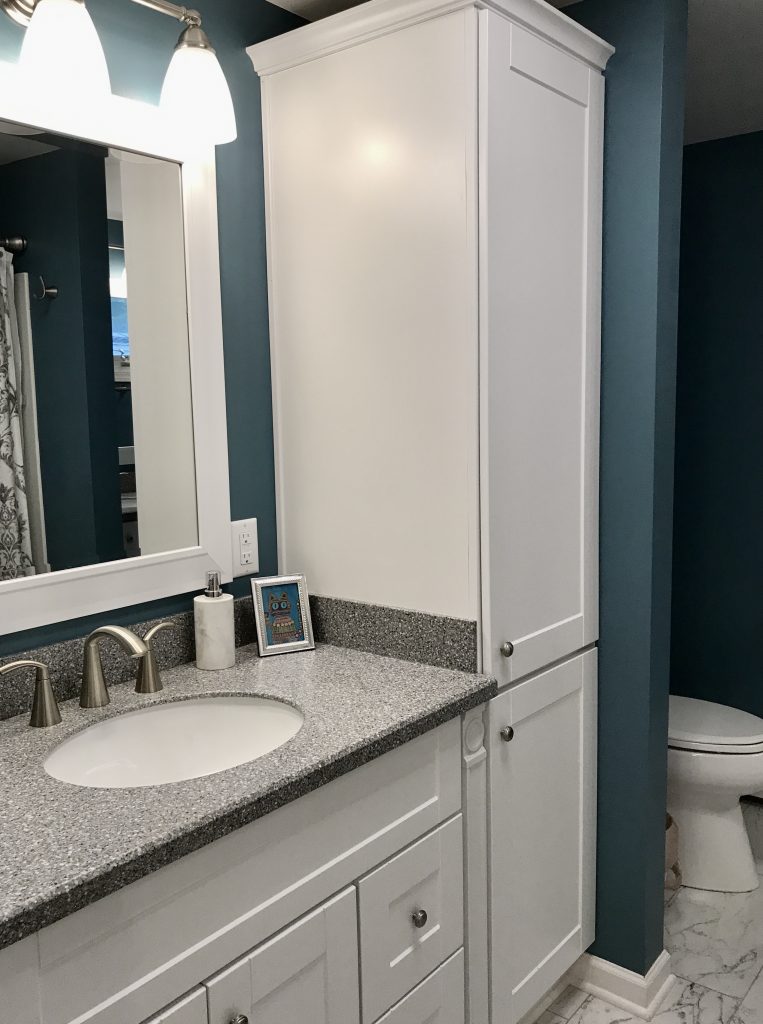 Bathroom / Brockport, NY: After – Partial view