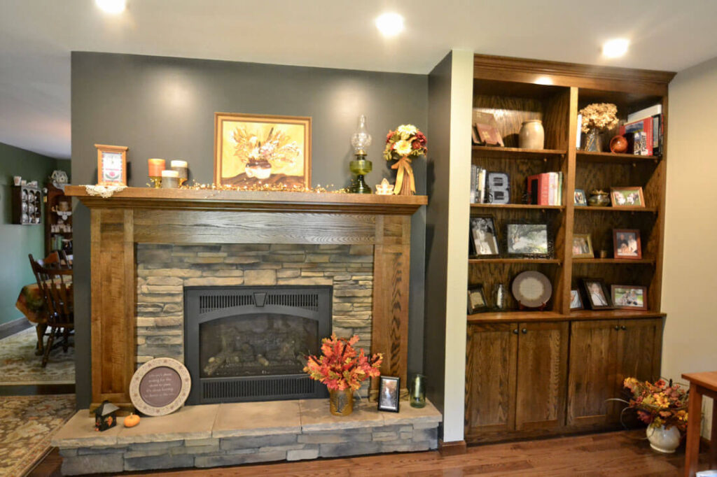 Fireplace / Houghton, NY: After